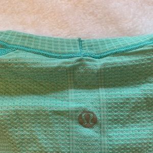 Lulu lemon Mint green long sleeved top